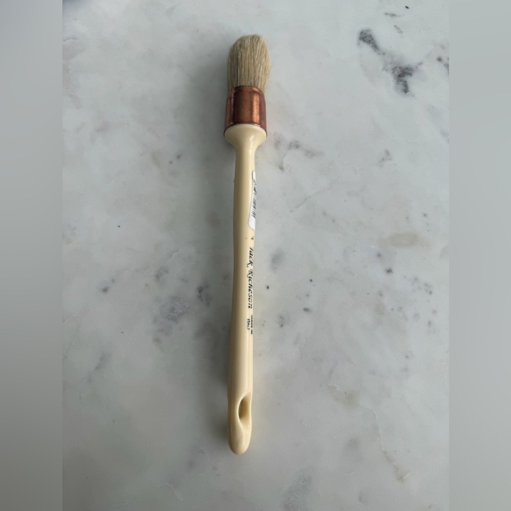 Cream and Brown Cooking Utensil Brush